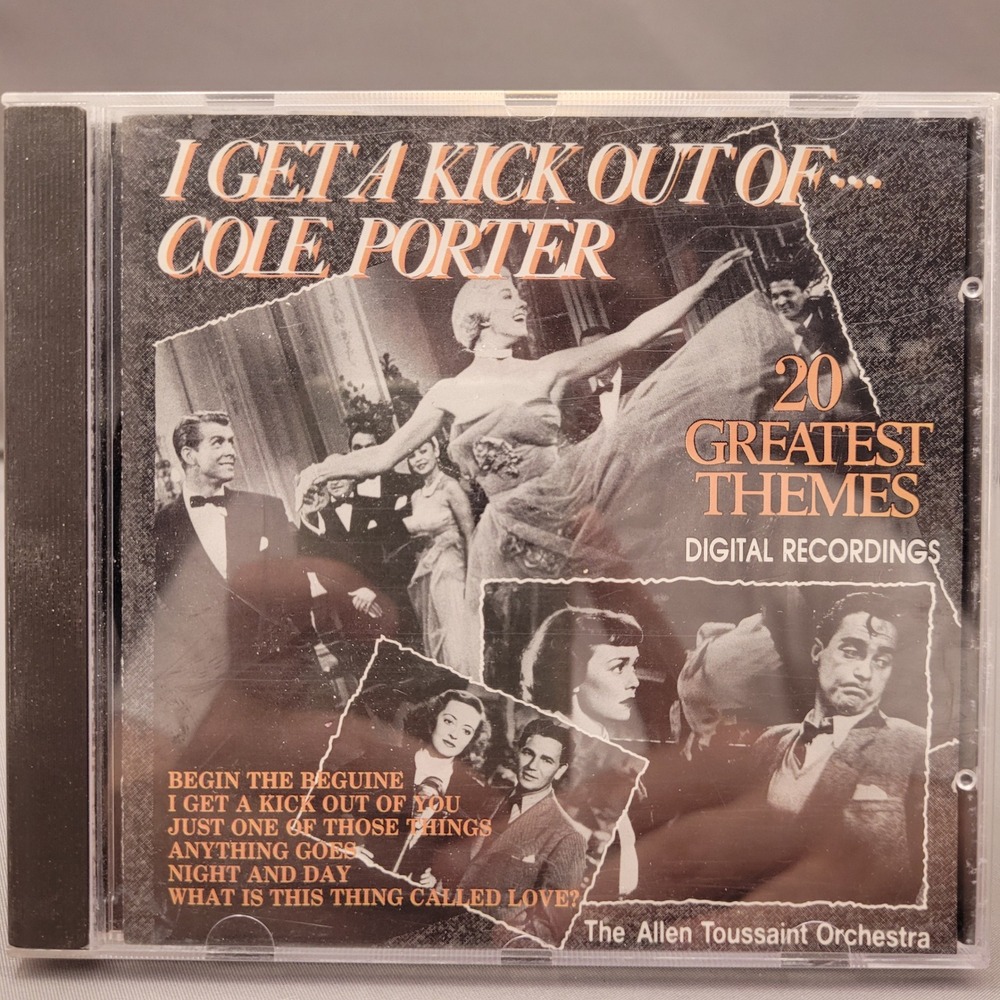 I Get A Kick Out Of... Cole Porter by The Allen Toussaint Orchestra (CD, 1989)